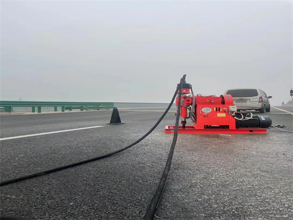 安定马路路基路面开裂下沉注浆加固灌浆